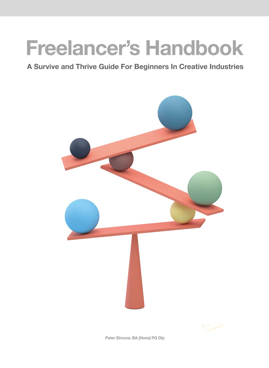 Freelancers Handbook cover design