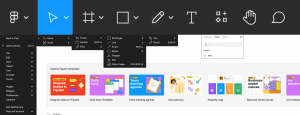 Figma vector drawing tools
