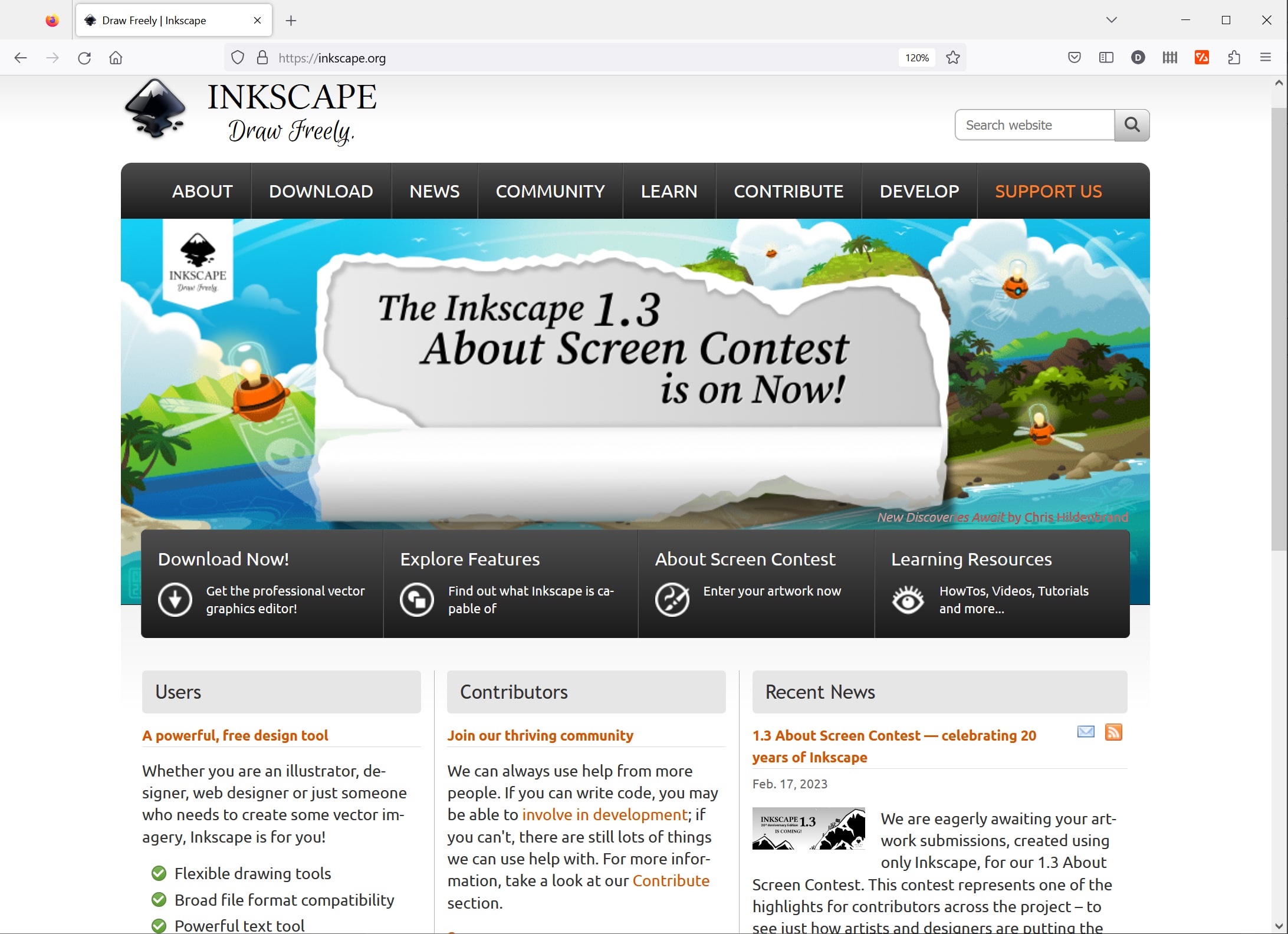 Inkscape illustration software
