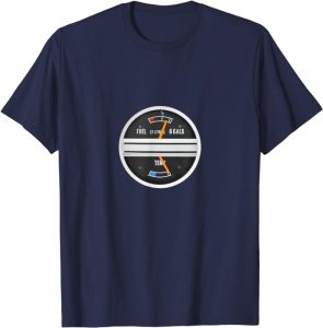 Classic Fuel Gauge T-Shirt available on Amazon