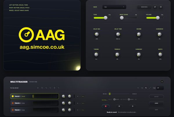 Atmospheric Audio Generator Website